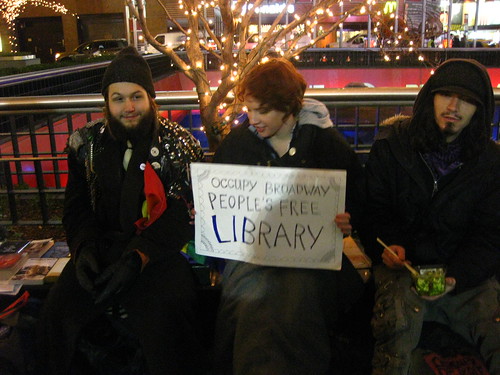 The People's Library Sign