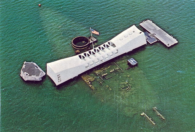 1982 - USS ARIZONA MEMORIAL, Pearl Harbor, Honolulu HI
