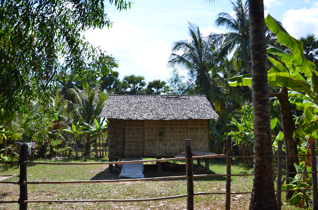 : Cambodia rural house