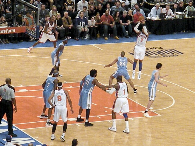 Carmelo with a Jumper
