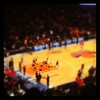 Mini basketball players at half time #Syracuse vs #stjohns