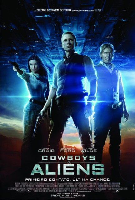 Filme : Cowboys & Aliens Capa Poster 73 -Ação Bons Filmes Online