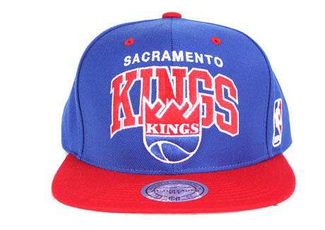 NBA Mitchell & Ness - SACRAMENTO KINGS Snapback Hat Cap HWC 2 Tone Adjustable
