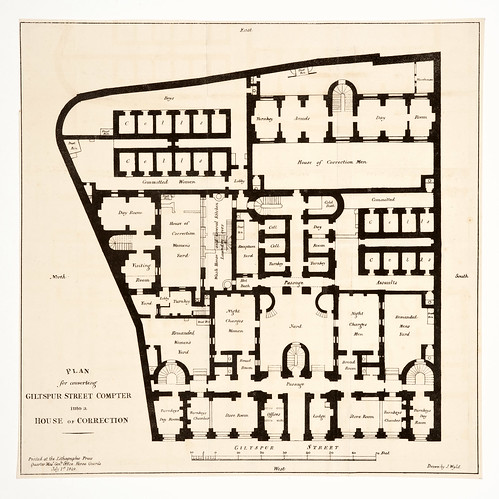 Plan for a new prison in 1819