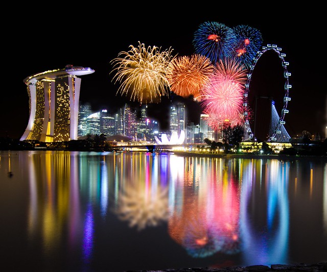 Singapore 2012 Countdown Firework