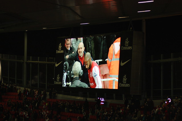 THIERRY HENRY after the match