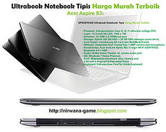 Ultrabook Notebook Tipis Harga Murah Terbaik