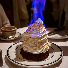 Flaming Dessert