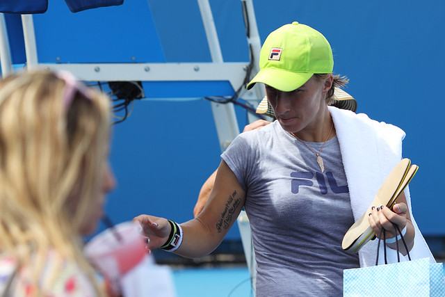 Svetlana Kuznetsova AUSTRALIAN OPEN 2012 (practice court)