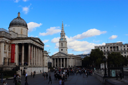 Saint Martin in the Fields and the National Portrait Gallery