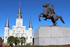 Clear Day in Jackson Square