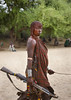 Hamer woman with kalashnikov - Ethiopia