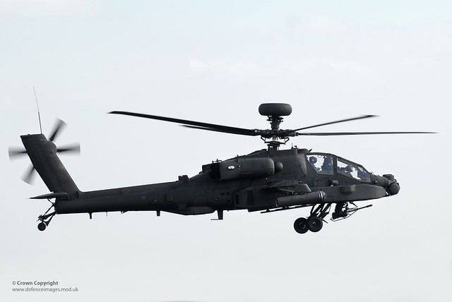 Bristish Army Air Corps Apache Attack Helicopter