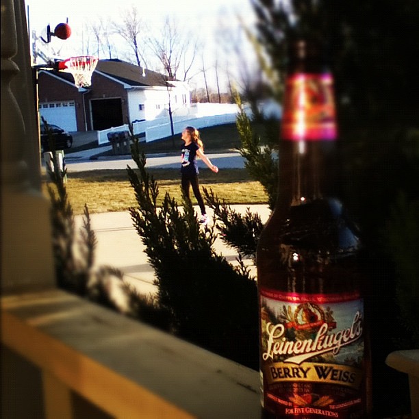 MARCH MADNESS. #porchdrinking #wisconsin