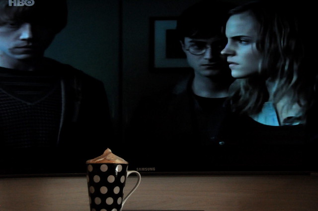 Harry Potter + Cappuccino = 