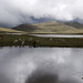 Laguna prima di Cerro de Pasco dove lama ed alpaca si abbeverano
