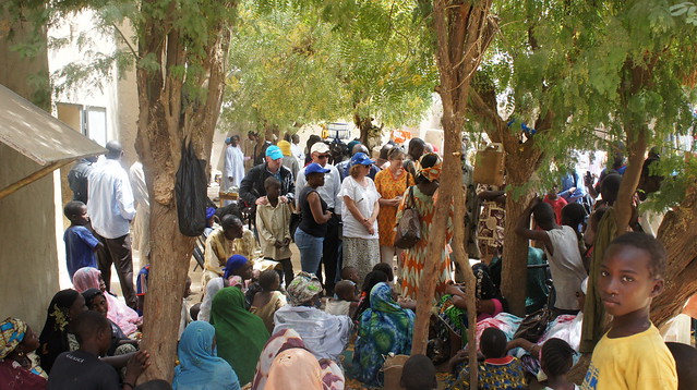 Entretiens: représentants des organisations humanitaires et déplacés   © EC/ECHO/CYPRIEN Fabre