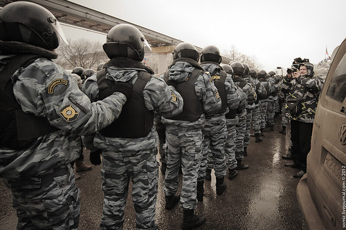 Police squad. ©  Evgeniy Isaev