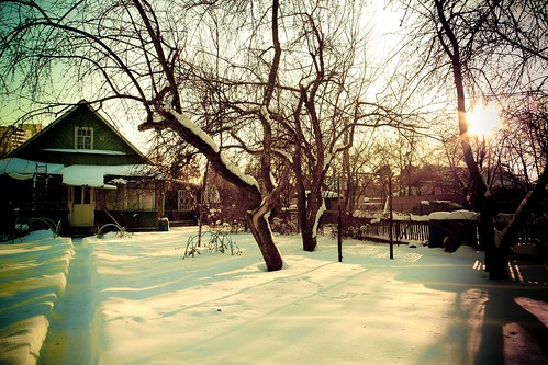  \ Odintsovo winter ©  Valeri Pizhanski