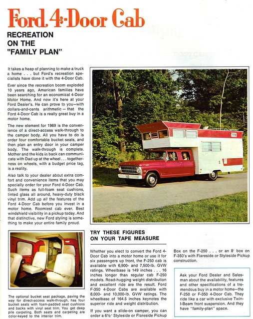 pictures auto door old classic cars ford 1969 up car truck vintage magazine ads advertising cards photo flyer automobile with post image photos antique album cab postcard 4 ad picture pickup images advertisement vehicles photographs card photograph postcards vehicle autos collectible pick 69 collectors camper brochure automobiles dealer prestige f250