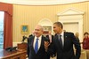 Meeting of PM NETANYAHU with US President Barack Obama at the White House