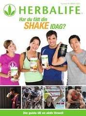 Herbalife product brochure Cover SE Sweden Sverige