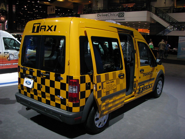 chicago cars illinois taxi van automobiles mccormickplace fordtransitconnect 2012chicagoautoshow