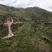 Il paesaggio a metà percorso tra Huancavelica e Izcuchaca