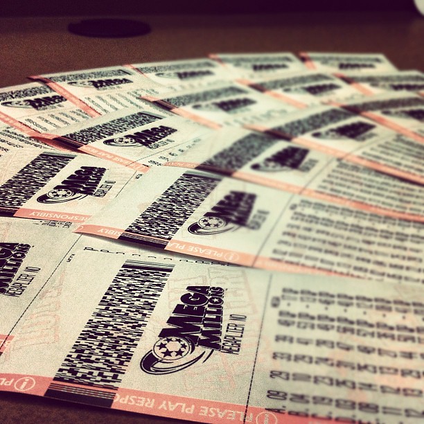 This is what 200 #MegaMillions tickets look like. #CKlife #lottery #640million #ShowMeTheMoney