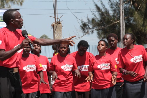 Uganda cares post test club (Ffena Wamu) drama group