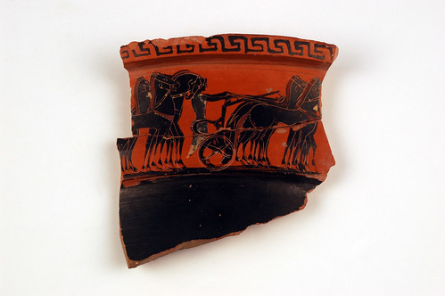 Charioteer fragment from vessel