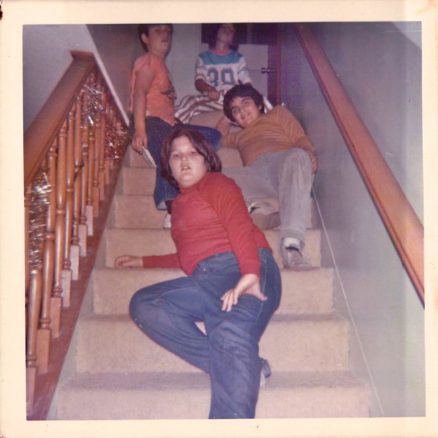 Rick, Alex, Warren And John doing an Alice Cooper Group Pose  LOL