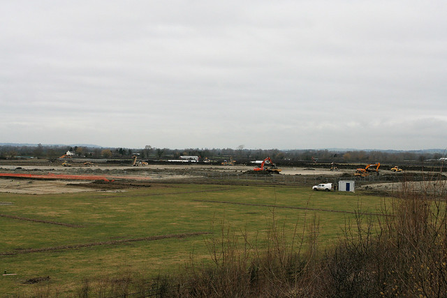 Aston Clinton Arla mega-dairy construction site