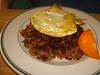 Magnolia Pancake Haus - CORNED BEEF HASH w/ eggs