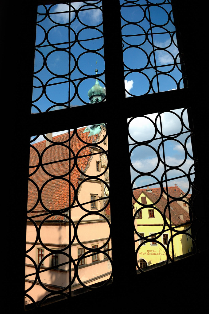 Rothenburg outside the window