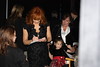 REBA MCENTIRE, host of the 2011 NASCAR Sprint Cup Series Champions Week Awards Ceremony, signing autographs.