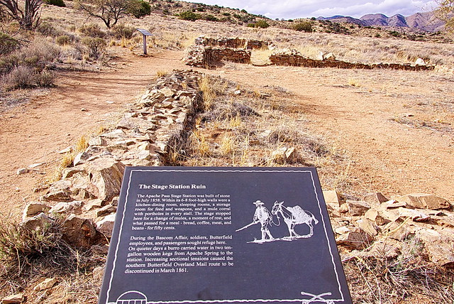 Apache Pass Butterfield Stage Station Ruin