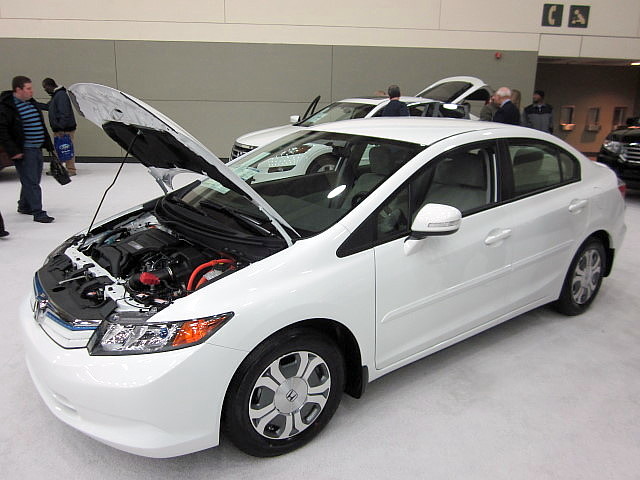 honda civic hybrid carshow ima 2012 baltimoremd baltimoreconventioncenter motortrendinternationalautoshow