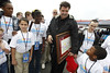 Talladega Superspeedway - NASCAR Dreams kids with Mike Helton