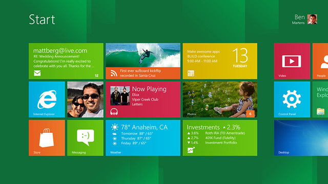 Windows 8 Consumer Preview now available for download