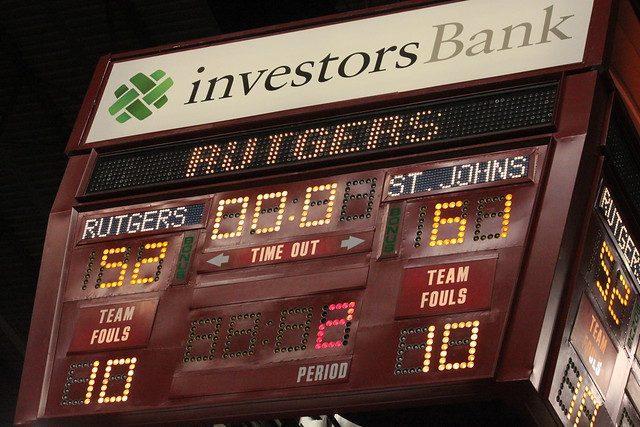 Times up. Rutgers loses another game.