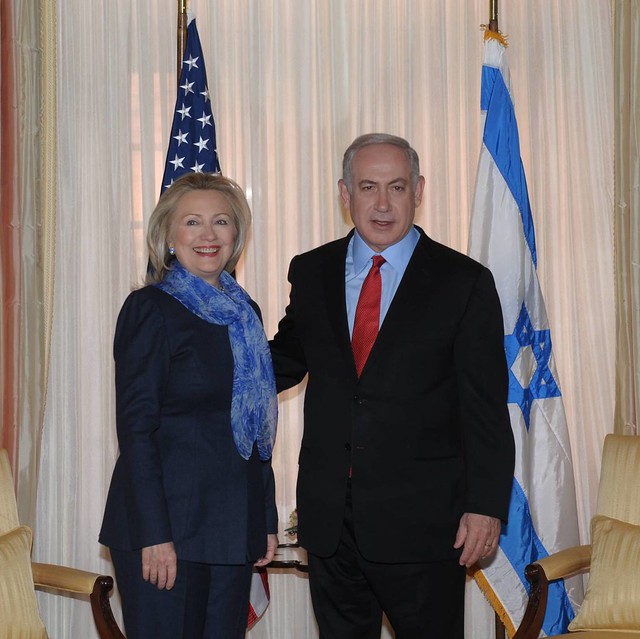 Meeting of PM NETANYAHU with Secretary of State Hillary Clinton in Washington, DC