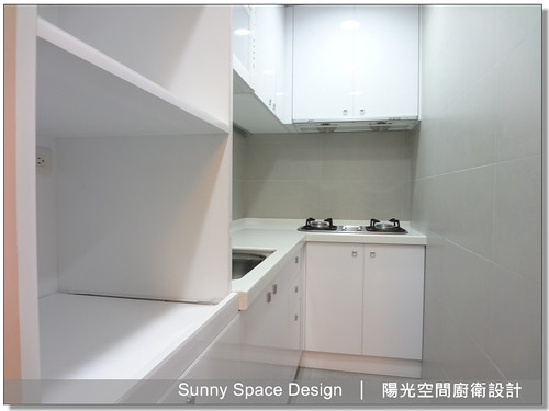 廚具工廠-三重下竹圍街林小姐L型廚具-陽光空間廚衛設計