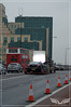 The Establishing Shot: Skyfall Vauxhall Bridge - JUDI DENCH & Rory Kinnear in Ms Jaguar XJL Interior Shots crossing Bridge towards MI6