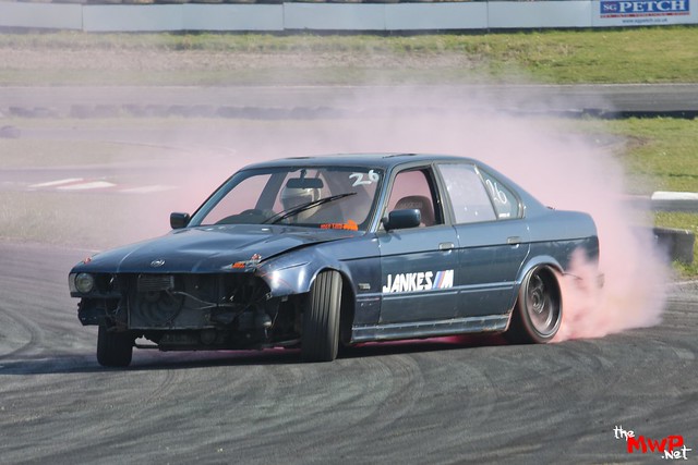 Michael Jankowiak drifting his BMW 5 Series