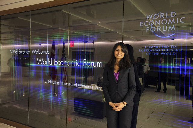 World Economic Forum visits New York Stock Exchange to mark International Women’s Day 2012
