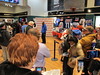 Fresh from his spectacular catch in Super Bowl XLVI, Giants wide receiver MARIO MANNINGHAM participates in a photo op at Modells in Times Square, 02/06/12 (IMG_6333)
