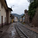 L'ostello dove trovo alloggio si trova accanto alla ferrovia Huancayo-Huancavelica