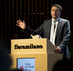 Renzi in visita a Milano
