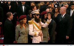 Oscar 2012 - Sacha Baron Cohen - The Dictator - pix 12